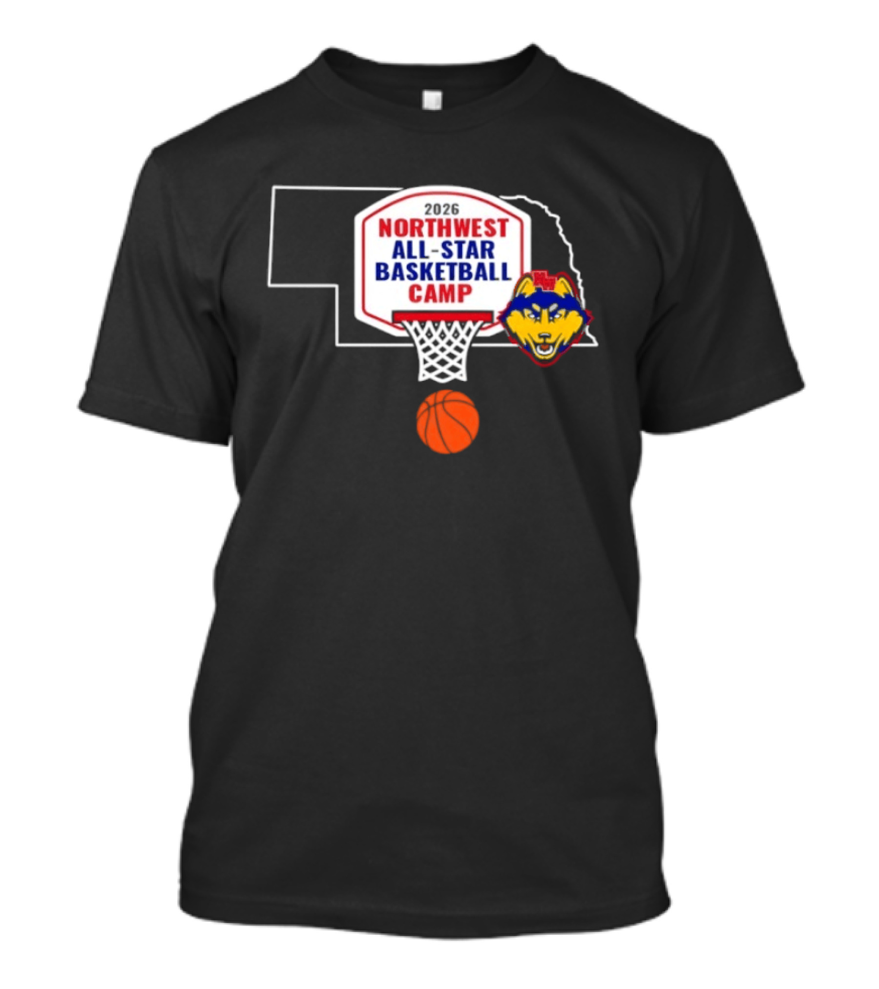 Arkansas State Red Wolves Northwest All Star Basketball Camp 2026 T-Shirt