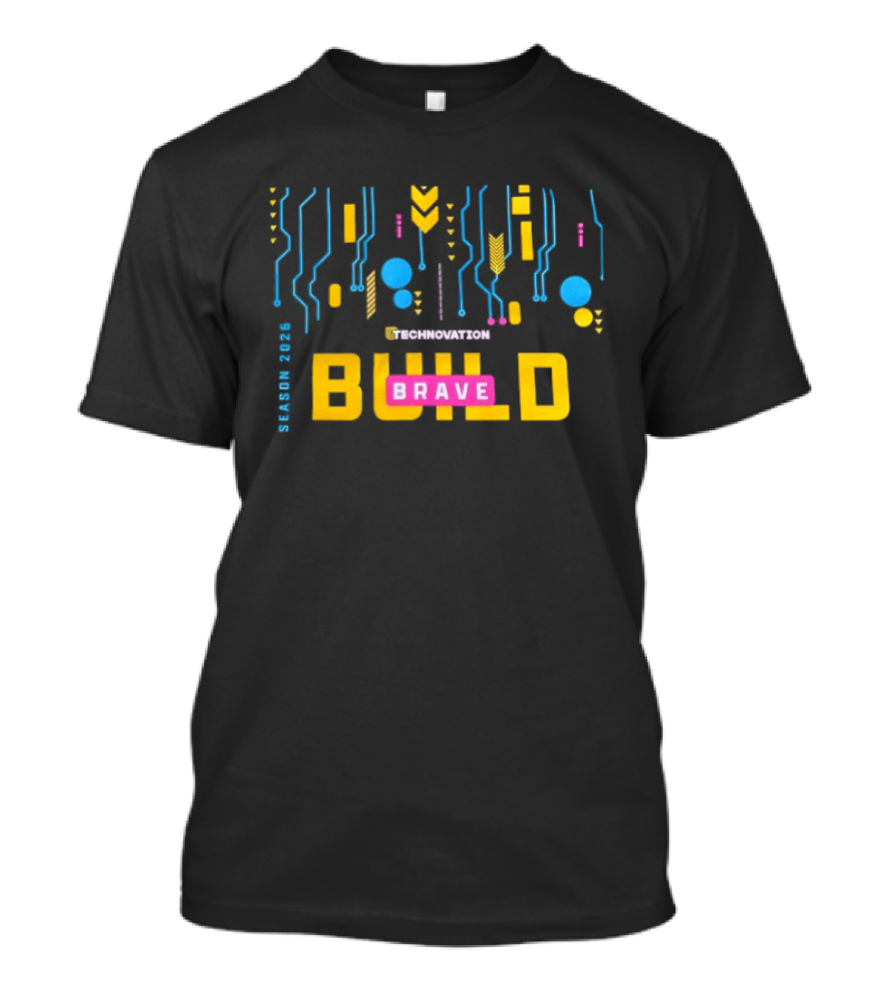 Technovation Girls Season 2026 Build Brave T-Shirt