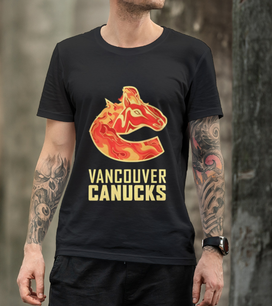 Vancouver Canucks Lunar New Year Horsefire 2026 T-Shirt