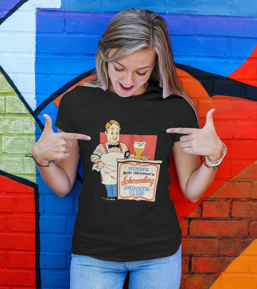 MEMBER Bob Shreve's Schoenling Drinker Club Beer T-Shirt
