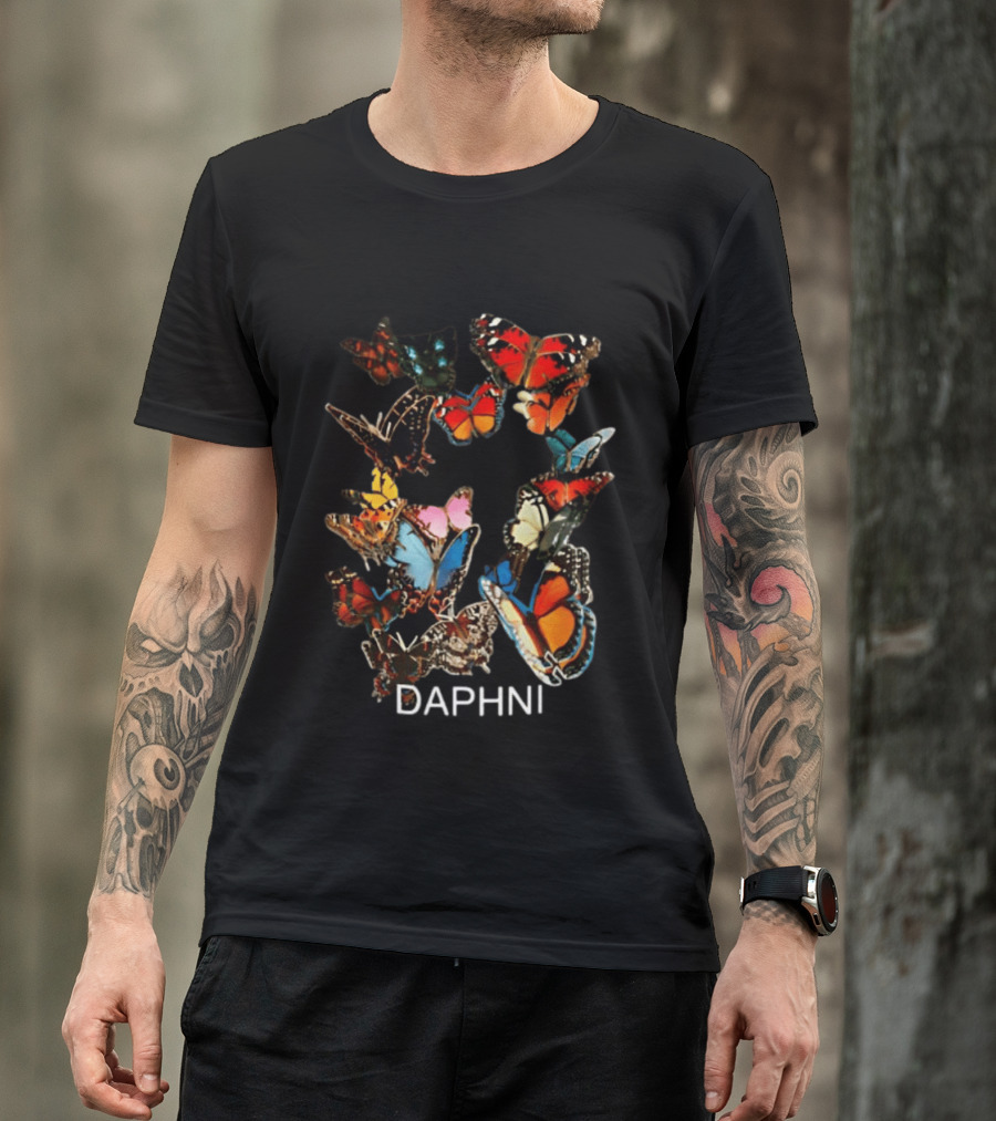Daphni Butterfly Multicolor Vivid Wing T-Shirt