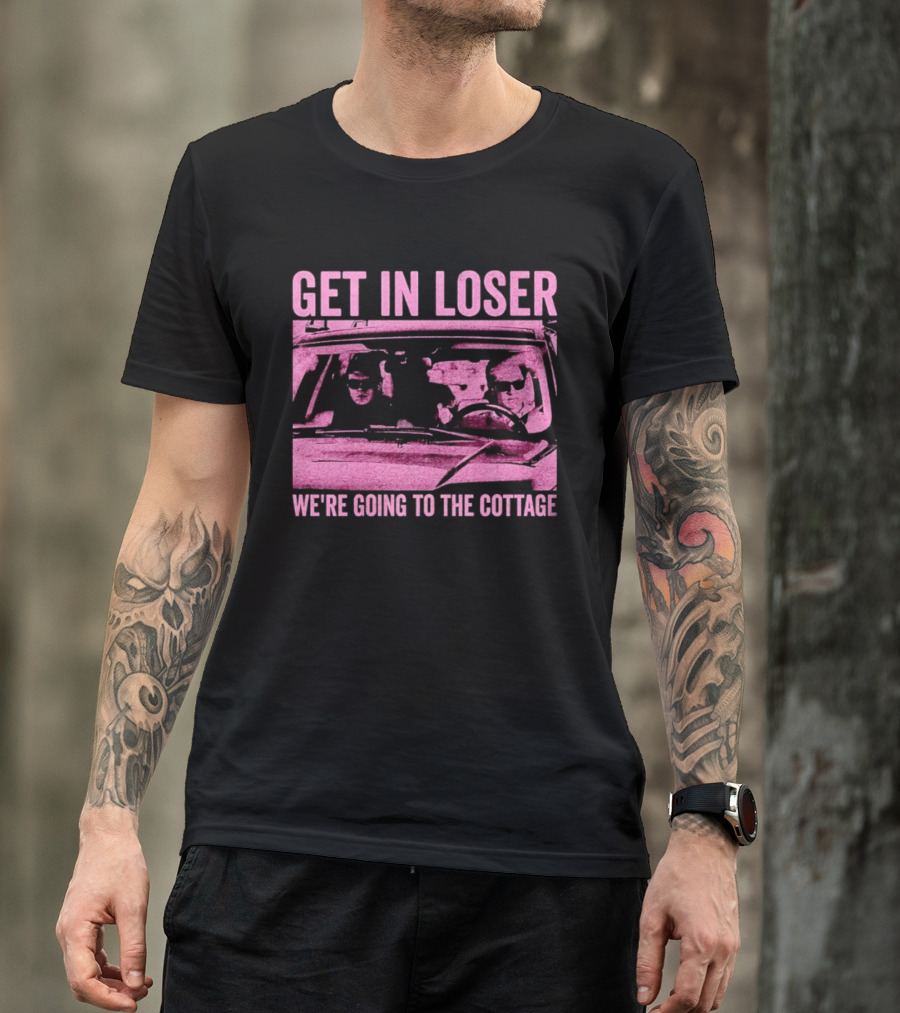 Get In Loser We're Going To The Cottage Heated Rivalry Car Scene T-Shirt