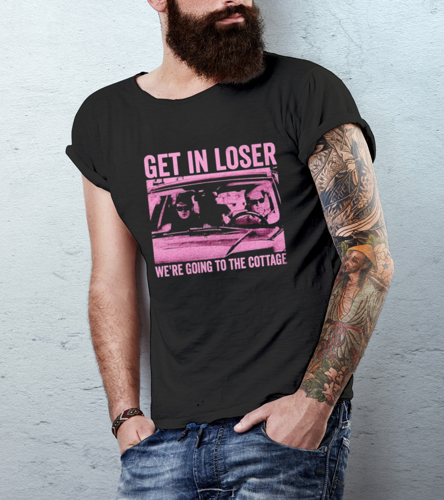 Get In Loser We're Going To The Cottage Heated Rivalry Car Scene T-Shirt