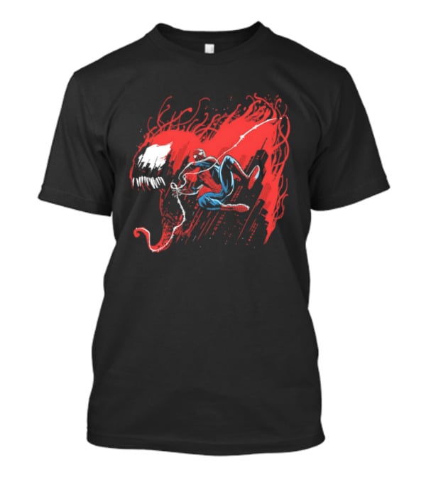 Spider Man Carnage Symbiote Dynamic Battle T-Shirt