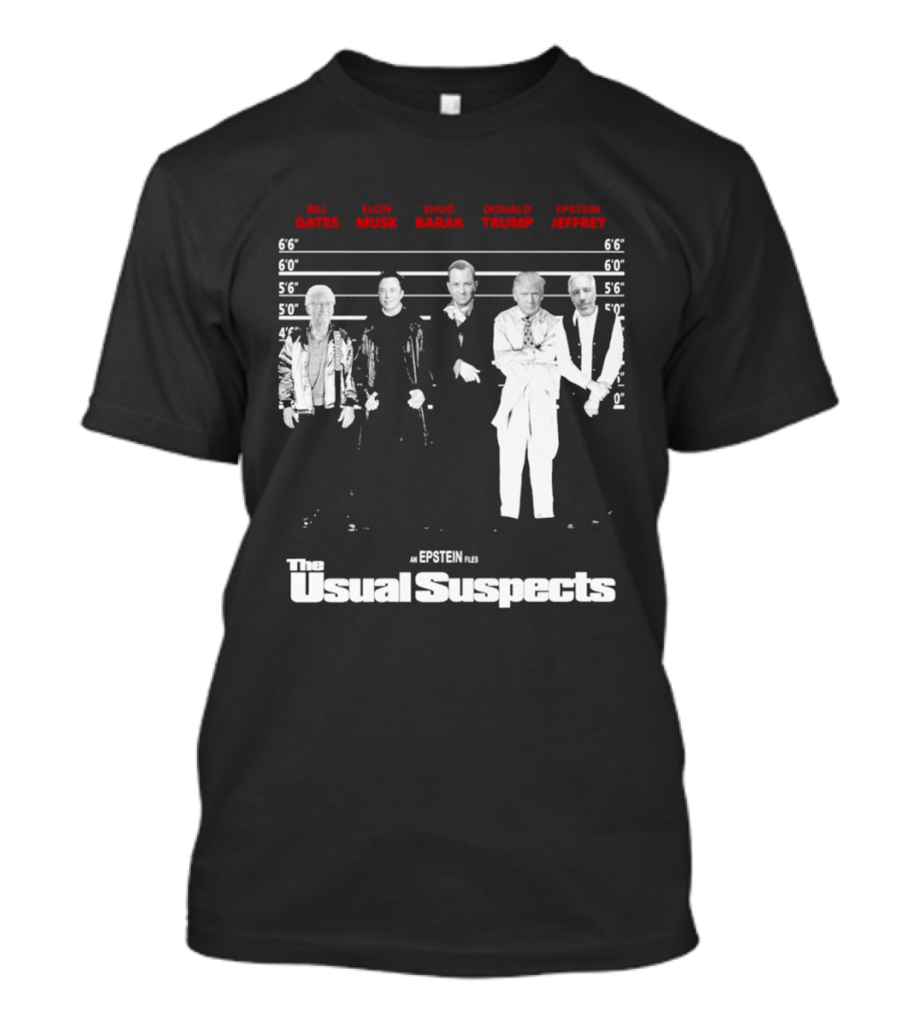 Bill Barack Trump Jeffrey The Usual Suspects T-Shirt