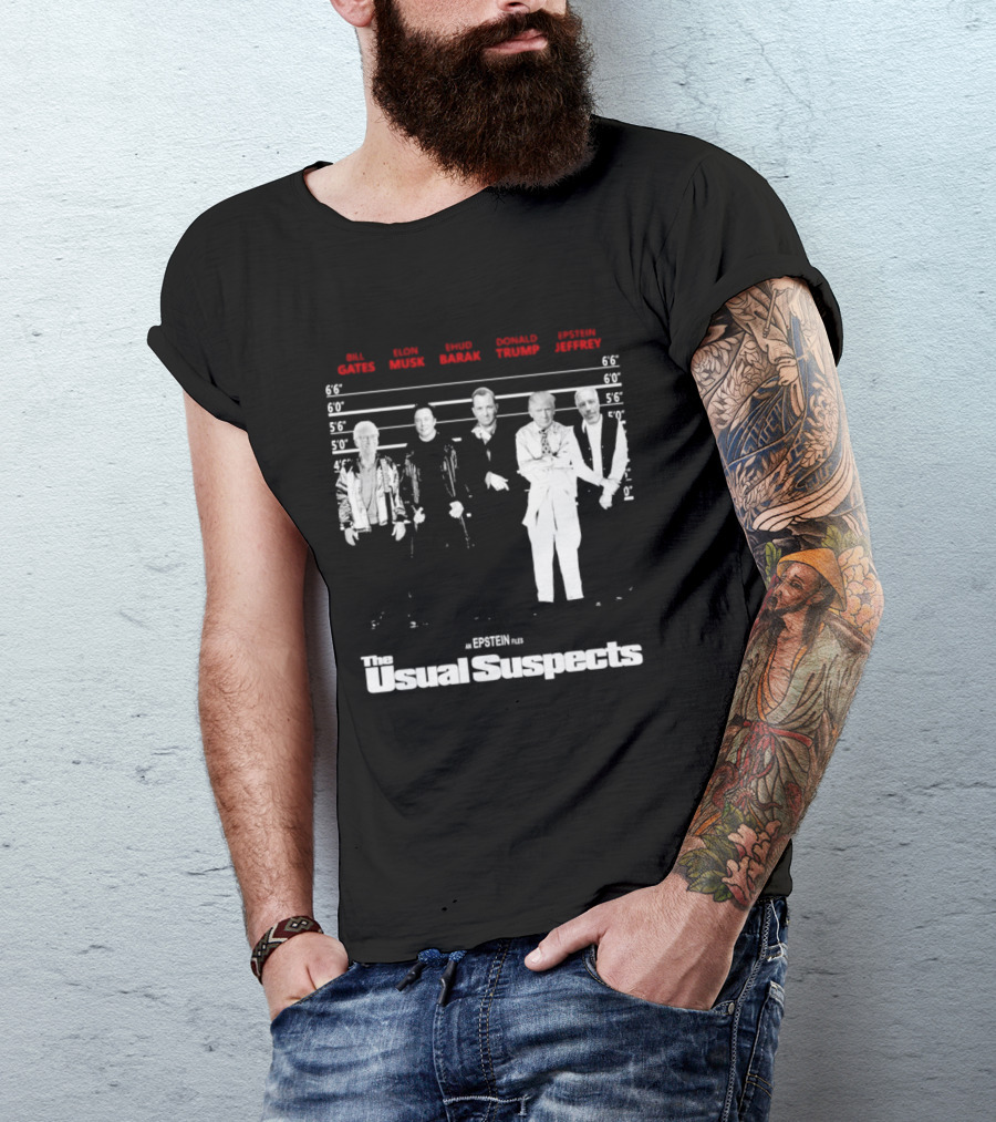 Bill Barack Trump Jeffrey The Usual Suspects T-Shirt