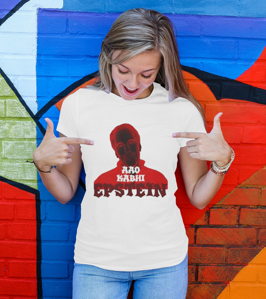 Aao Kabhi Epstein Edgy Meme T-Shirt