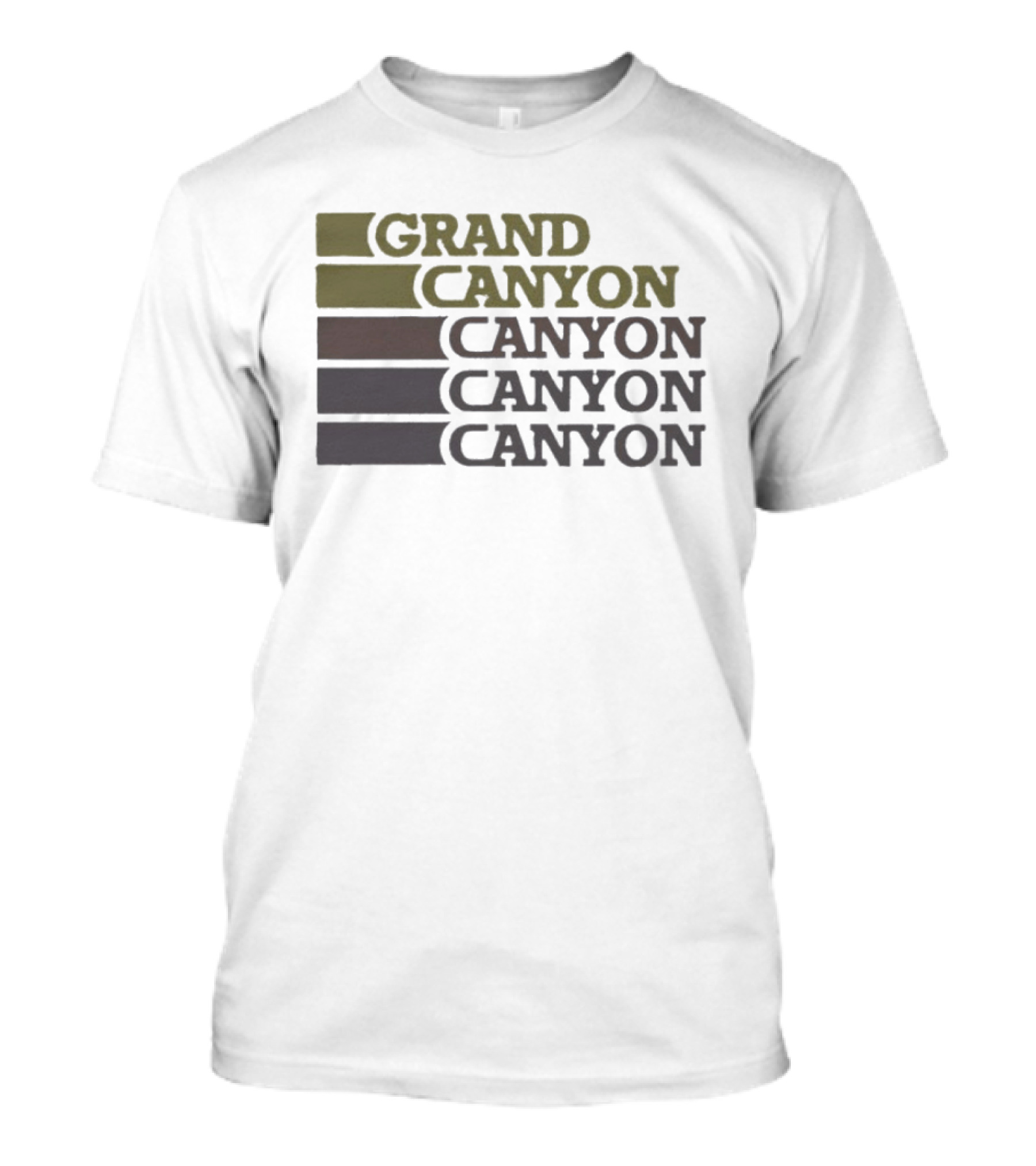 Dale Doback Grand Canyon Vintage Retro Style Scenic T-Shirt