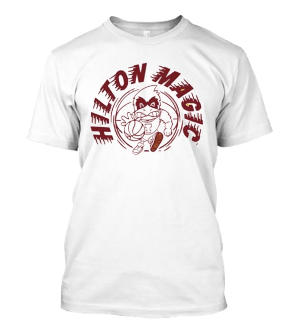 Hilton Magic Iowa State Cyclones Basketball Cartoon T-Shirt