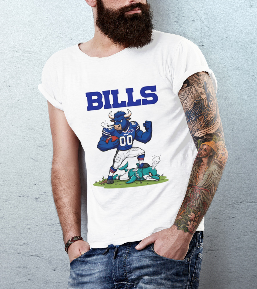 Buffalo Bills Vs Miami Dolphins Beat Dolphins Rivalries T-Shirt