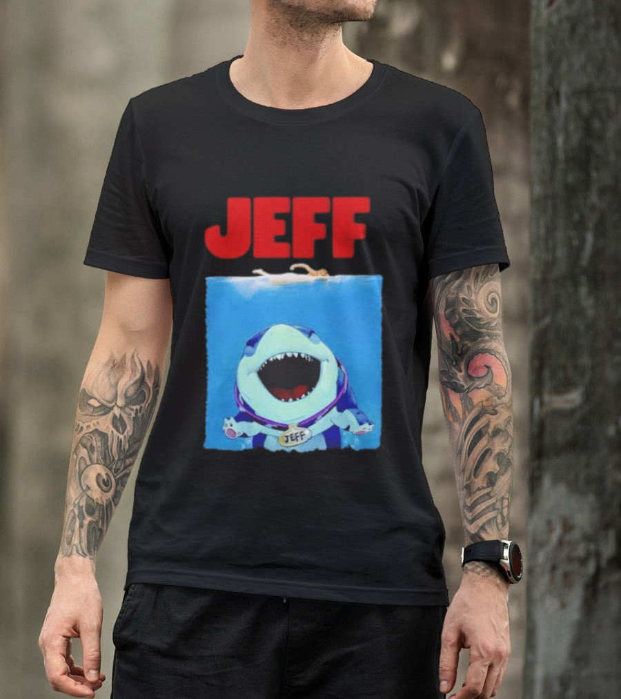 Jeff The Land Shark Jaws Movie T-Shirt
