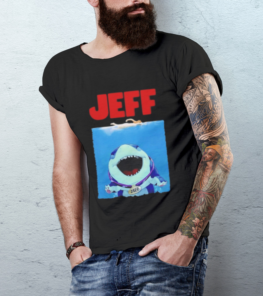 Jeff The Land Shark Jaws Movie T-Shirt