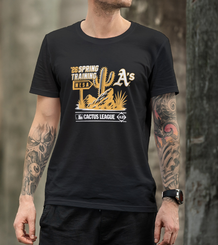 Oakland Athletics 2026 Spring Training Arizona Cactus League A's Baseball T-Shirt