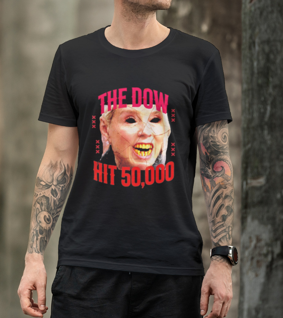 Pam Bondi The Dow Hit 50 000 Protest Epstein Files T-Shirt