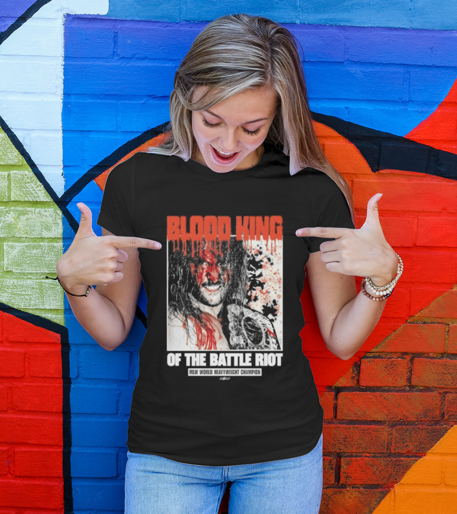 Blood King Of The Battle Riot Killer Kross T-Shirt