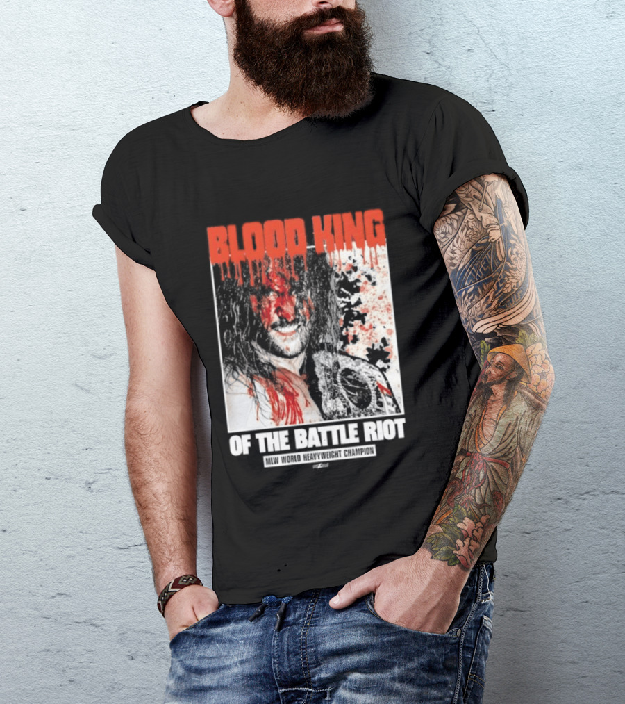 Blood King Of The Battle Riot Killer Kross T-Shirt