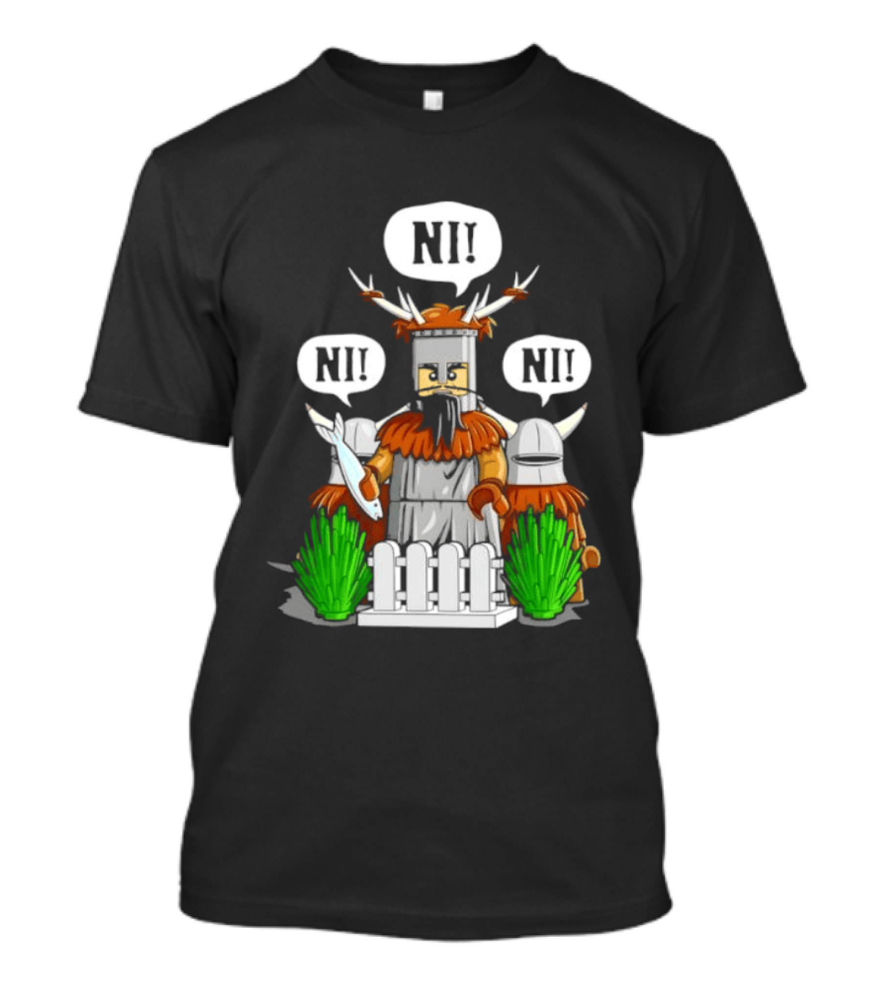 Knights Of Ni Monty Python Nature Comedy Scene T-Shirt
