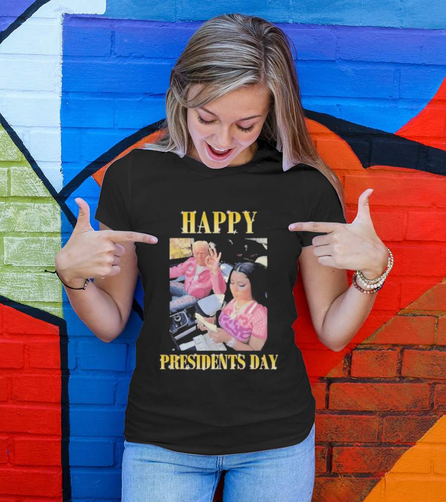 Happy Presidents Day Trump Nicky T-Shirt