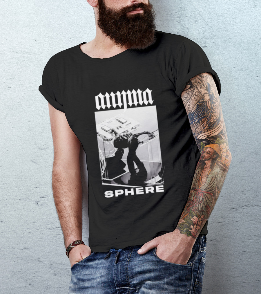 Anyma Sphere Robot And Vintage Synthesizer T-Shirt