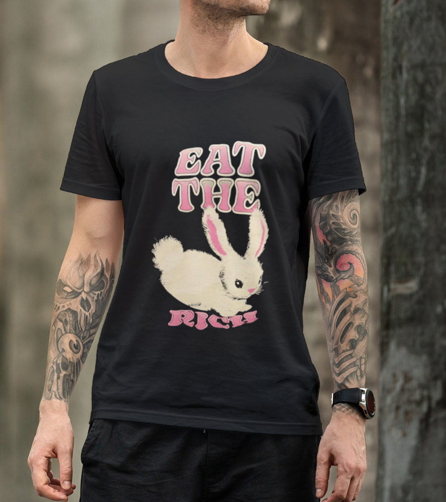 Eat The Rich Bunny T-Shirt