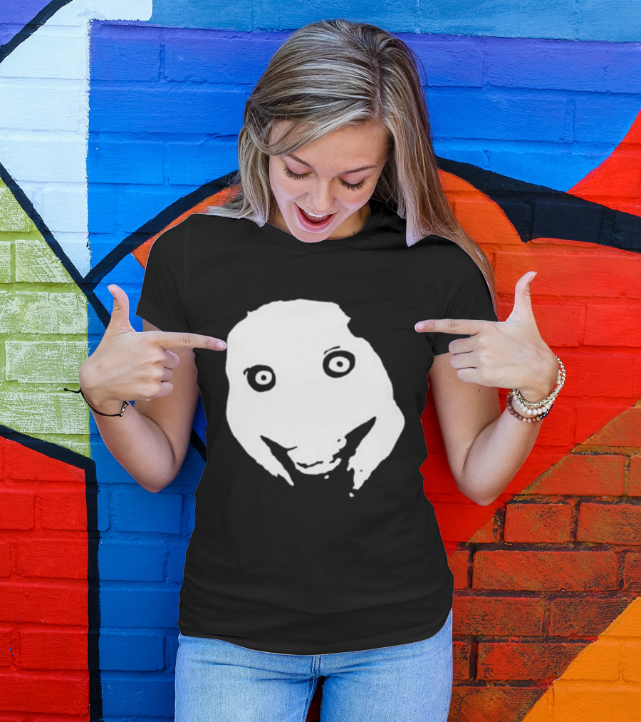 Remera Jeff The Killer Creepy Face Distorted Horror Meme T-Shirt