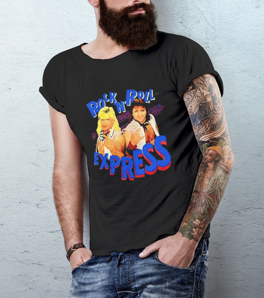 Rock N Roll Express Wrestling Tag Team Legends T-Shirt
