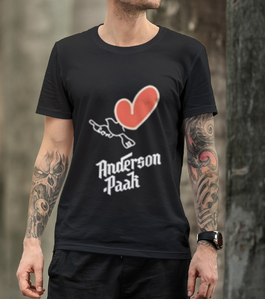 Anderson Paak Heart Bird T-Shirt