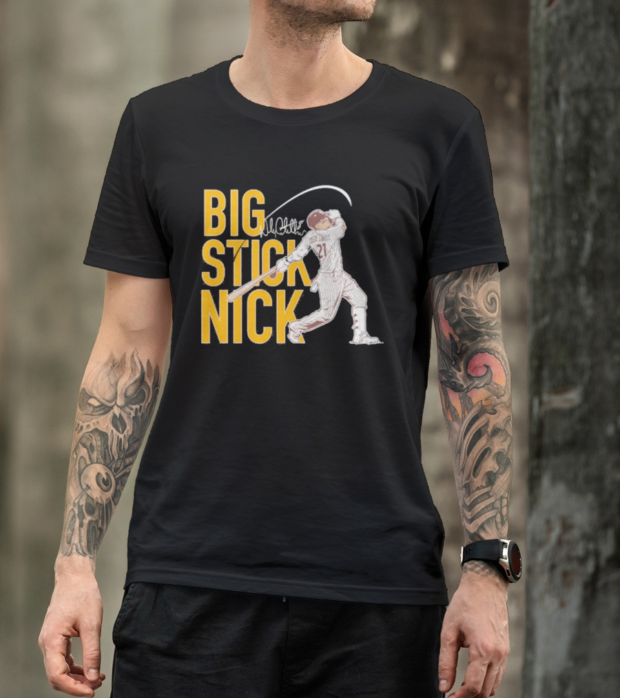 Big Stick Nick Castellanos Padres Baseball T-Shirt