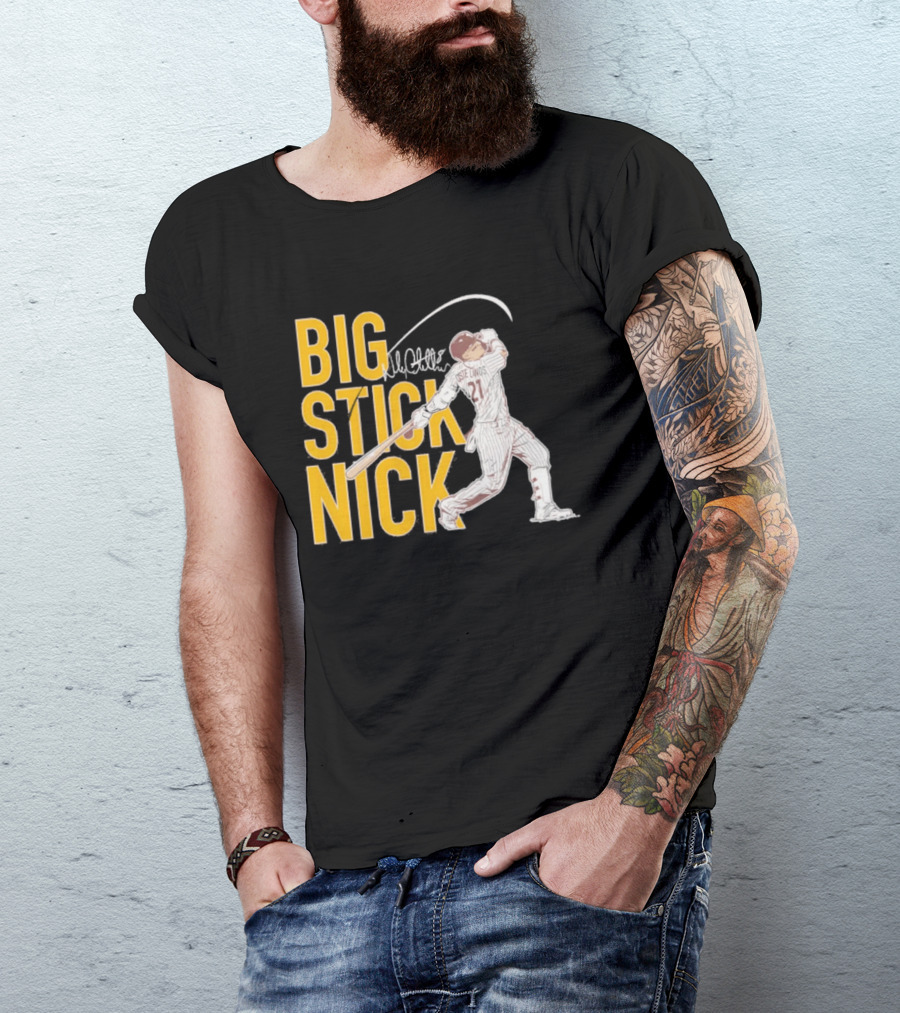Big Stick Nick Castellanos Padres Baseball T-Shirt