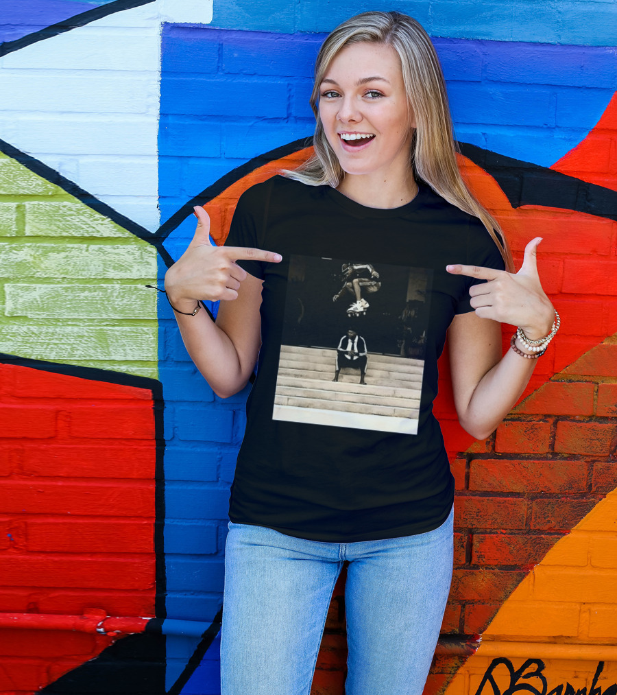 Bad MFs Tyshawn And Samuel L In Adidas Skateboard Jump Scene T-Shirt