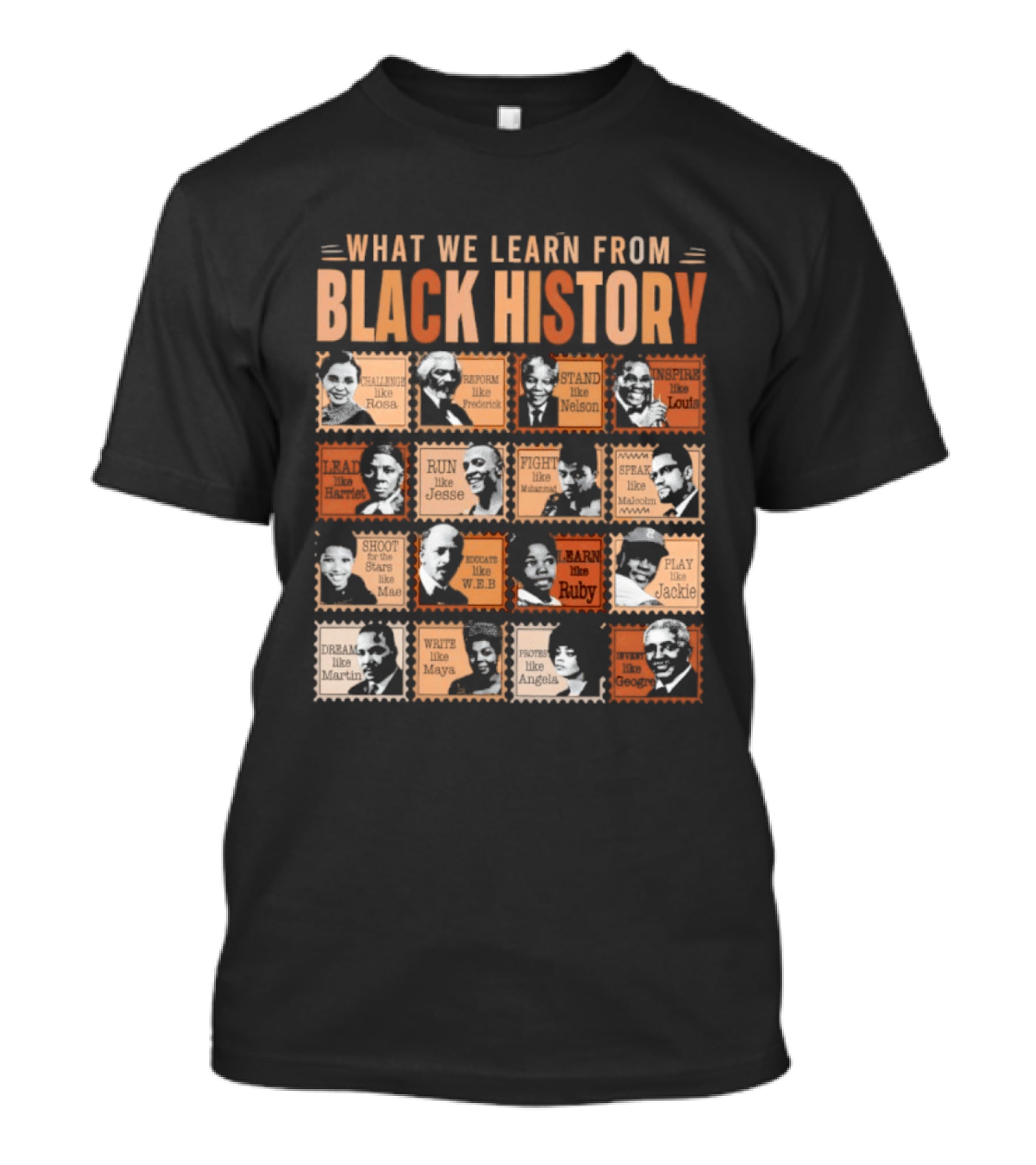 Challenge Like Rosa Reform Like Frederick What We Learn From Lou Earn The Ruby T-Shirt