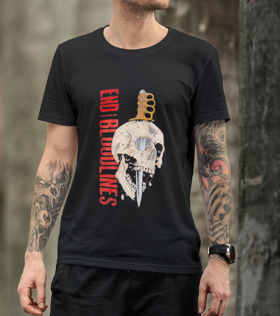 End Bloodlines Skull Dagger T-Shirt