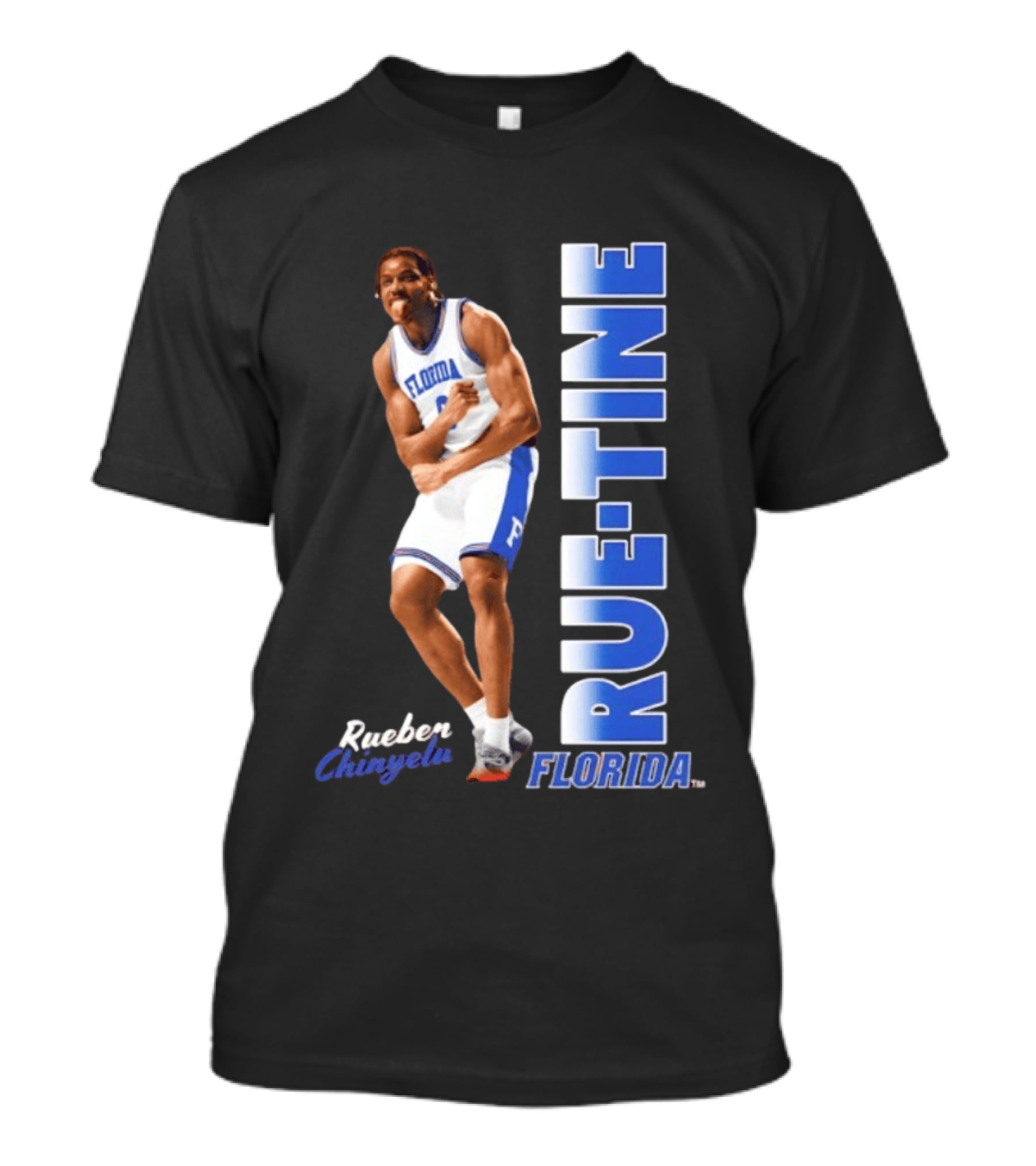 Rueben Chinyelu Florida Gators Rue Tine Basketball T-Shirt