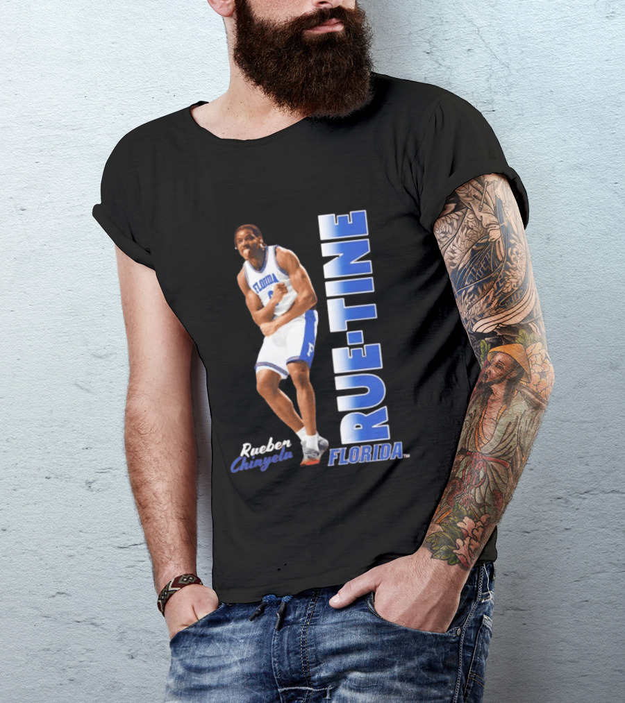 Rueben Chinyelu Florida Gators Rue Tine Basketball T-Shirt
