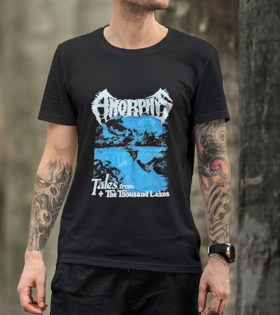 Amorphis Tales From The Thousand Lakes Scenic Landscape T-Shirt