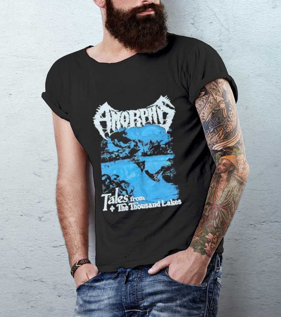 Amorphis Tales From The Thousand Lakes Scenic Landscape T-Shirt