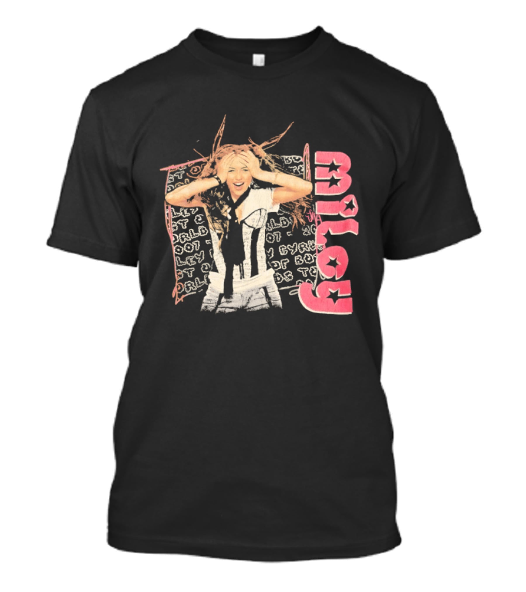 Miley Cyrus Pop Star Vibes T-Shirt