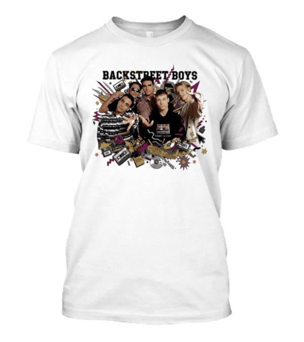 Backstreet Boys Larger Than Life 90s Style Music T-Shirt