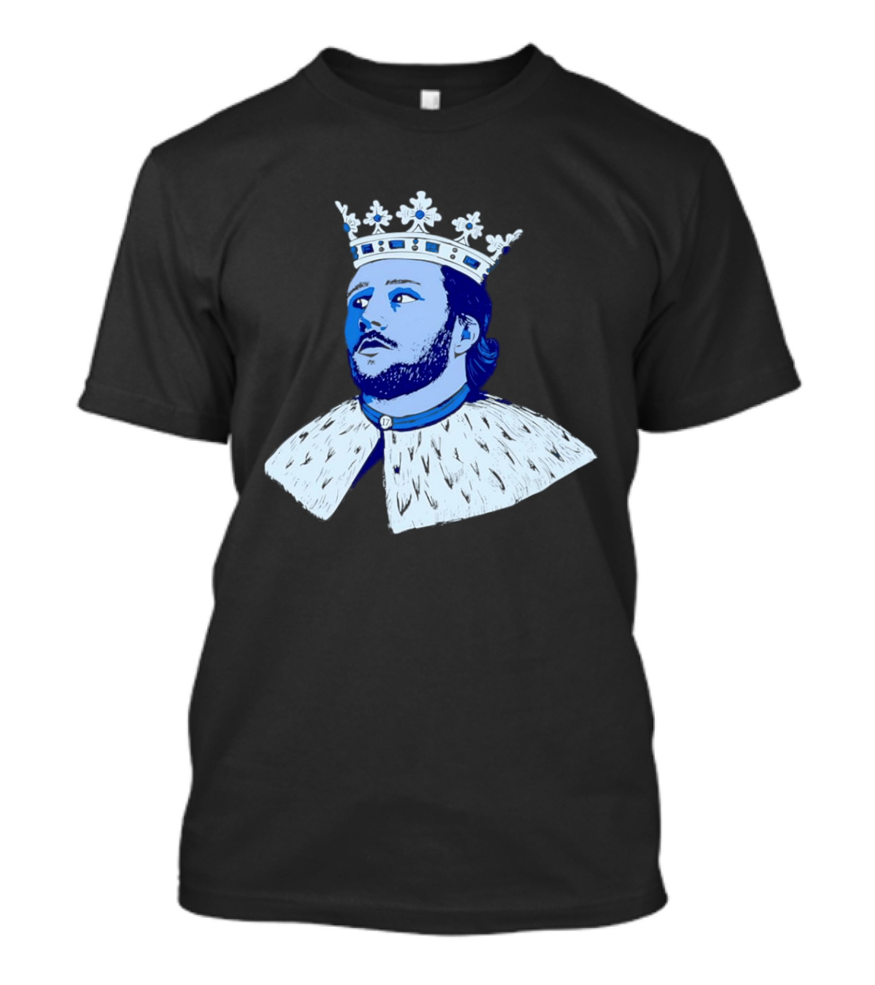 King Joshua MVP Josh Allen Regal Crown T-Shirt
