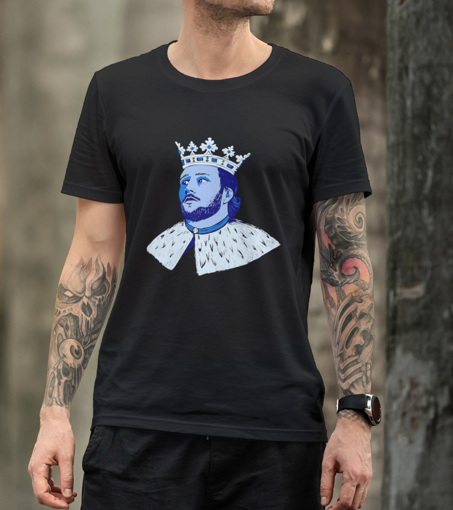 King Joshua MVP Josh Allen Regal Crown T-Shirt