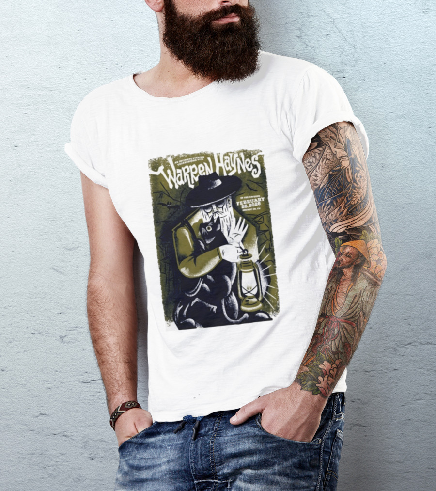 Warren Haynes An Intimate Evening February 26 2026 Grundy County TN Lantern T-Shirt