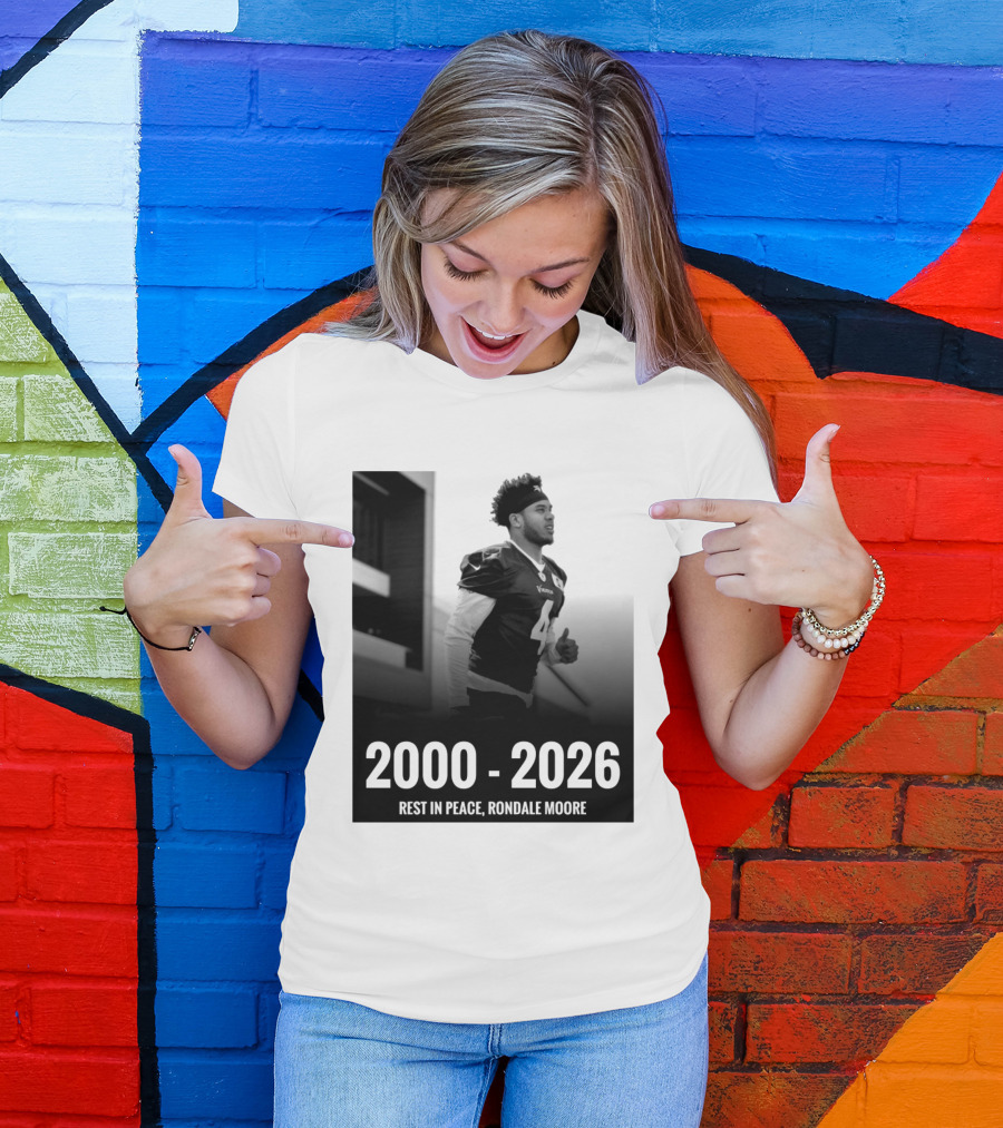 Rest In Peace Rondale Moore 2000 2026 Minnesota Vikings T-Shirt