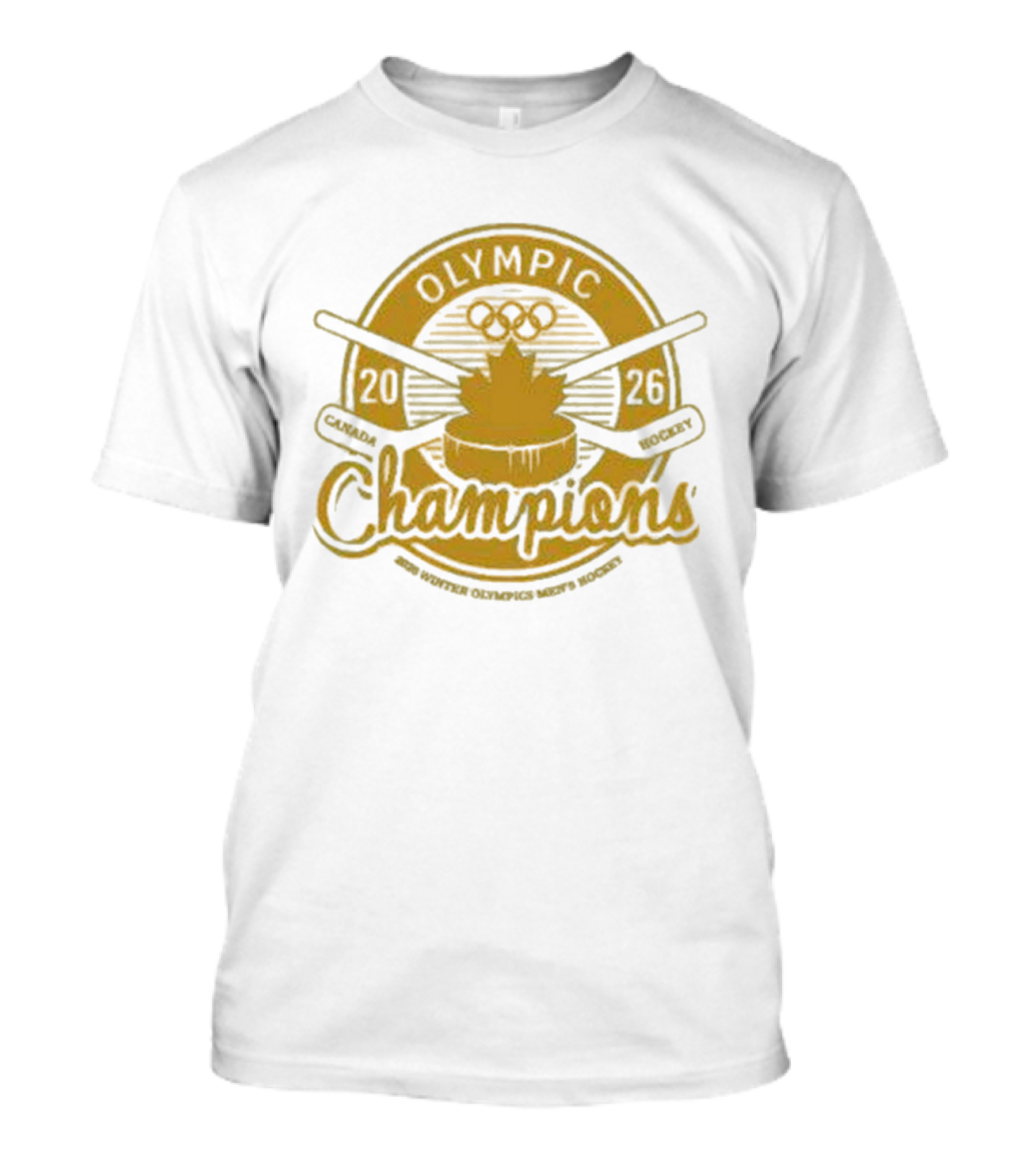 USA Women Hockey Olympic Champions 2026 Gold Medal Milano Cortina T-Shirt