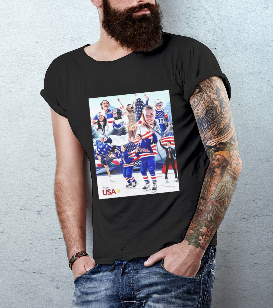 Team USA Dominated Winter Olympics Triumph T-Shirt