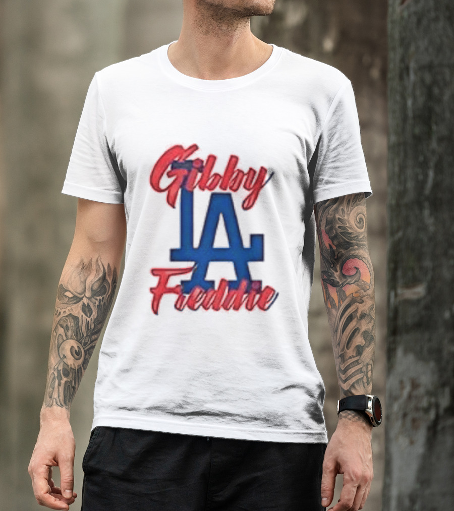 Gibby Freddie LA Dodgers T-Shirt