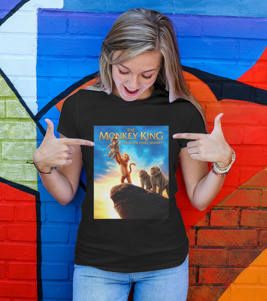 The Monkey King Punch The Fierce Monkey Epic Adventure T-Shirt