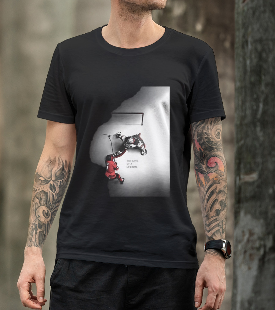 The Save Of A Lifetime Ice Hockey USA Olympics T-Shirt