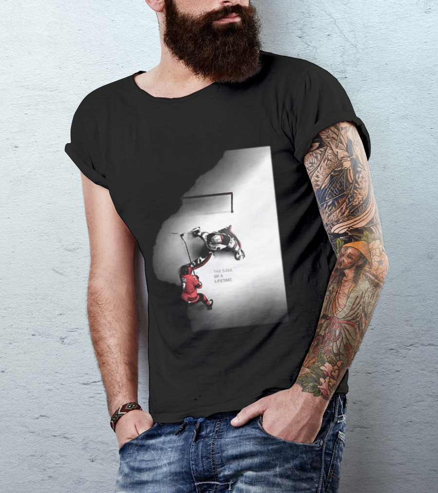 The Save Of A Lifetime Ice Hockey USA Olympics T-Shirt