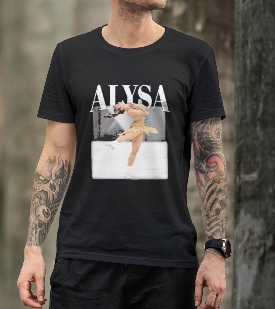 Alysa USA Skating Performance Frozen Moment T-Shirt