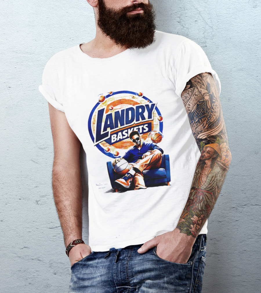 Landry Baskets Basketball Surreal Pop T-Shirt